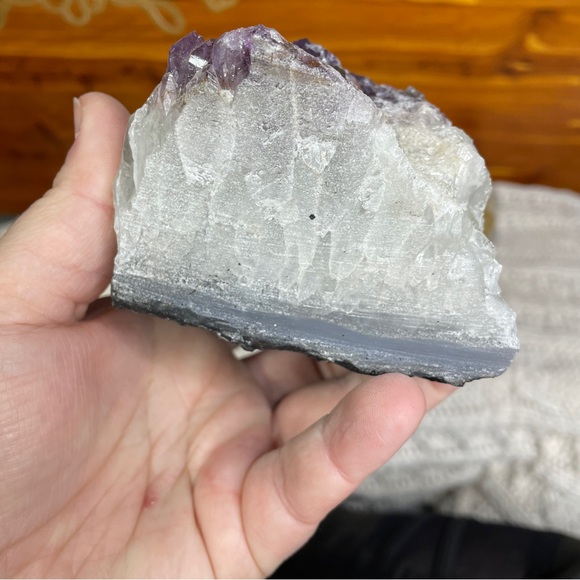 Amethyst and citrine cluster - Picture 9 of 15